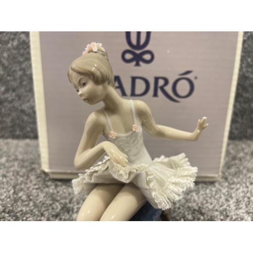 10 - Lladro 5496 Recital in original box - damage to the rear of the skirt as shown in images