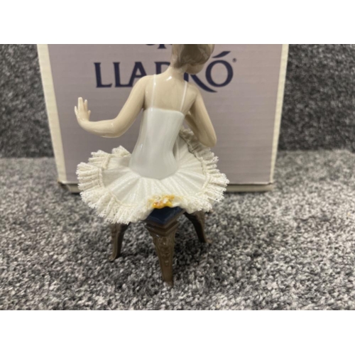 10 - Lladro 5496 Recital in original box - damage to the rear of the skirt as shown in images