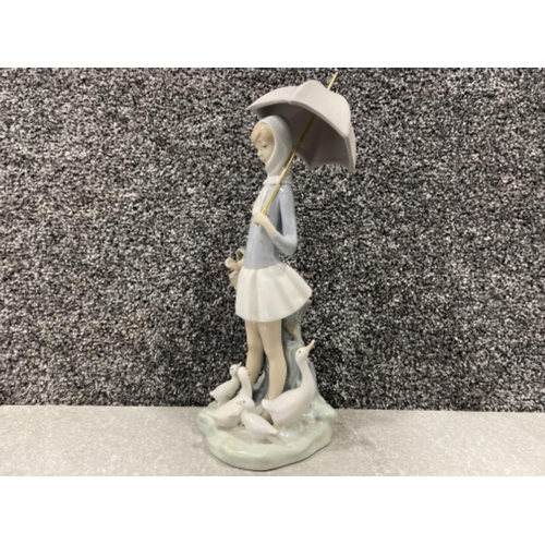 113 - Lladro 4510 Girl Umbrella in good condition with original box