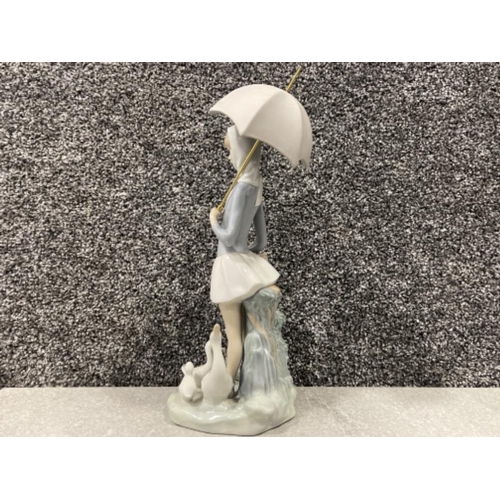 113 - Lladro 4510 Girl Umbrella in good condition with original box