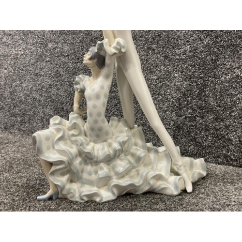 116 - Lladro 4519 Flamenco Dancers In good condition with original box this piece just need a good clean