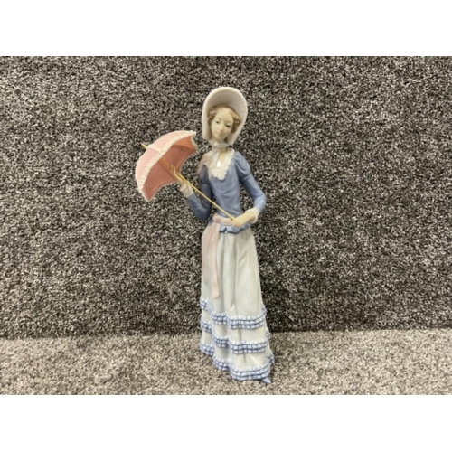 124 - Lladro 4879 Aranjuez Lady in good condition with original box