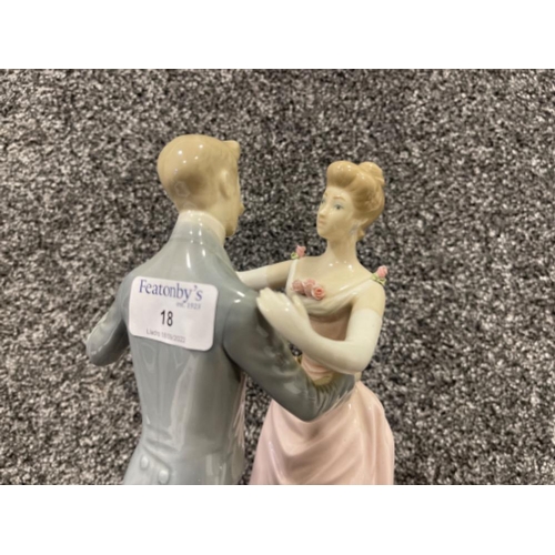 18 - Lladro 1372 Anniversary Waltz good condition