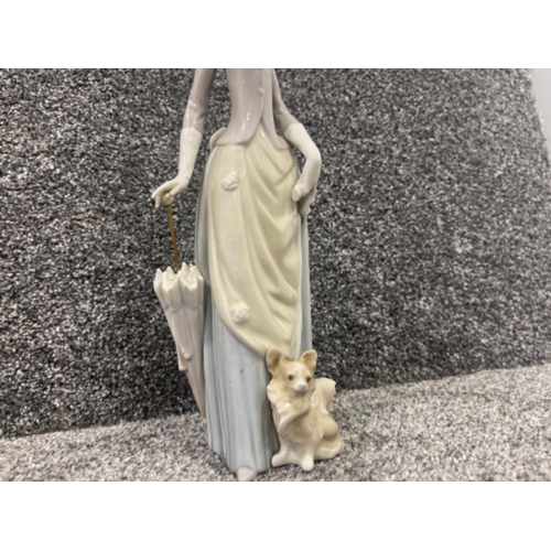 29 - Lladro 4761 Lady Boulevard - no damage however slight mark to the skirt as shown in images