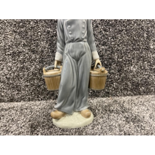 39 - Lladro 4811 Dutch boy with pails in good condition