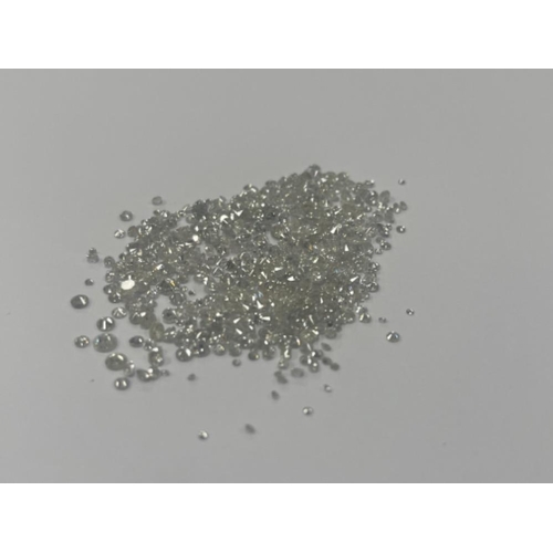 17 - 16.03cts Natural Round Brilliant White Diamonds various sizes - Unsorted, Ungraded, Uncertified - Al... 