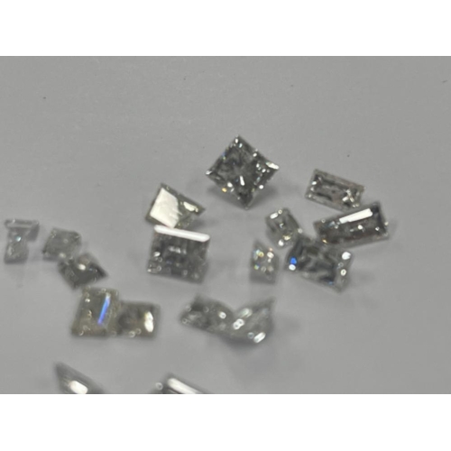 25 - 4.92cts Fancy Shape Natural Diamonds including 0.71ct Princess Cut