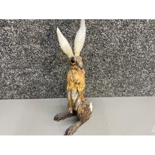 18 - Vintage Rare studio pottery rabbit sculpture signed to base and dated 1996