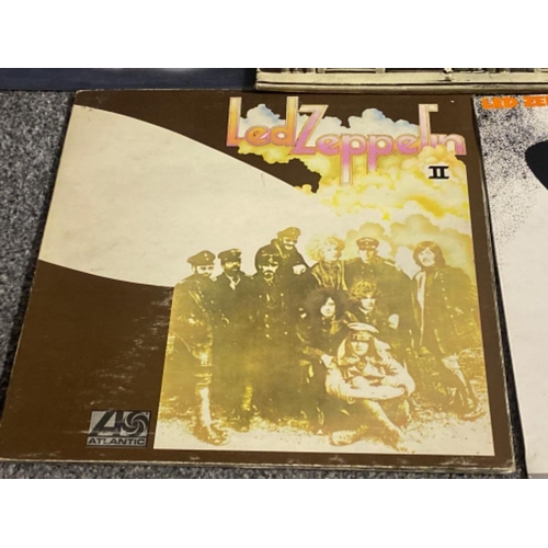 231 - Lot containing vintage LP records to include Whitesnake and Led Zeppelin