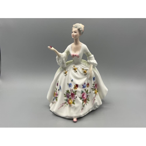 255 - Royal Doulton HN 2468 Diana figurine, in good condition