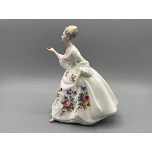 255 - Royal Doulton HN 2468 Diana figurine, in good condition