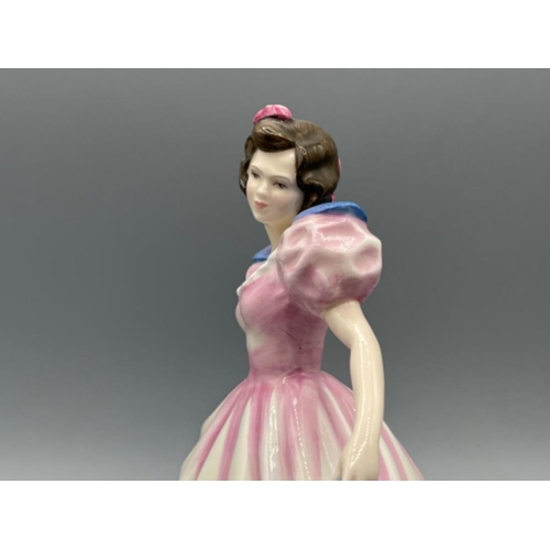 262 - Royal Doulton HN 3419 Angela Michael Doulton exclusive figurine, in good condition