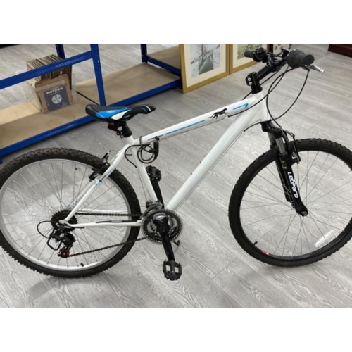 362 - Gents Shimano “Leopard” front suspension mountain bike, in white