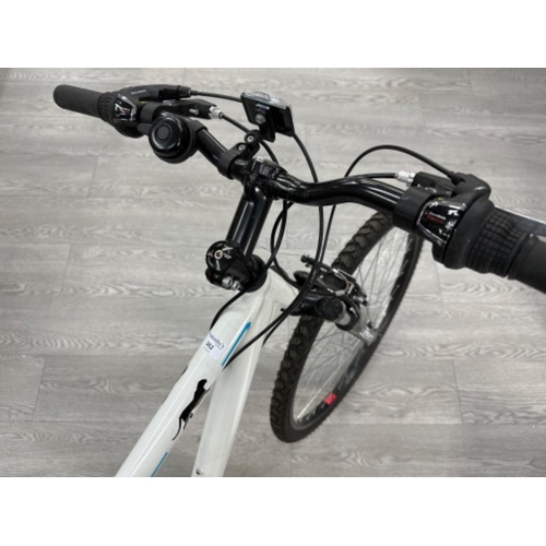 362 - Gents Shimano “Leopard” front suspension mountain bike, in white