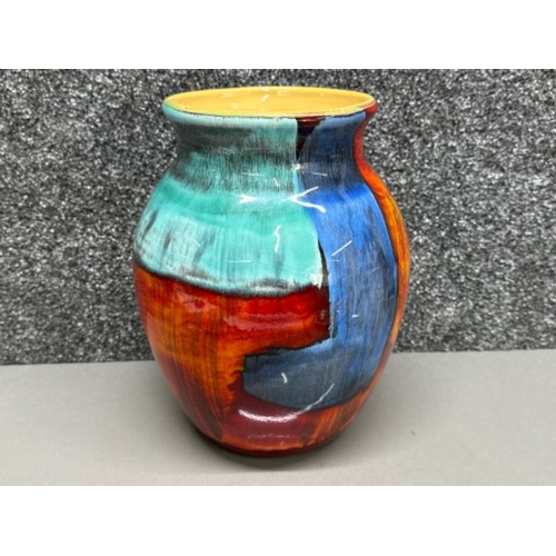 38 - Large Poole “gemstones Pattern” vase - H24.5cm