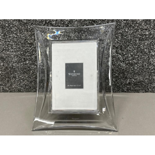 47 - Waterford Crystal picture/photo frame (fits 4”x6” picture/photo)