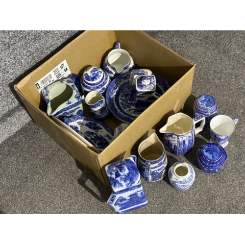 56 - Large quantity of Ringtons ware, including jugs, lidded pots & plates etc