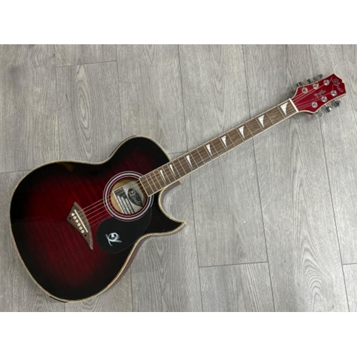 59 - Lindo “ORG-SL-RD) electric acoustic guitar