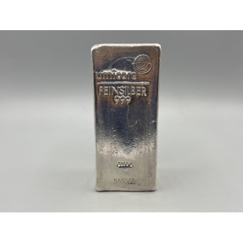 17 - 5 kilo silver bar from umicore