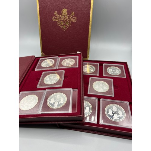 28 - Silver Kings of England set of 10 (.500 fine) total 5.72oz pure silver