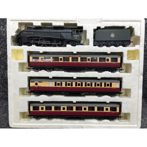 33 - Limited edition Hornby ‘The Northumbrian’ train set (with small signs of wear/use) with original box