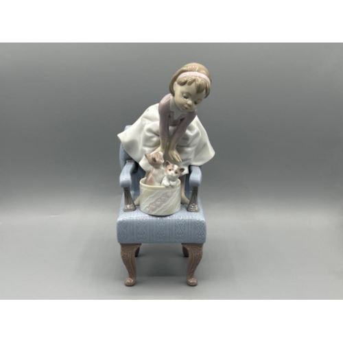 1 - Lladro 6517 ‘Purr-fect friends’ in good condition and original box