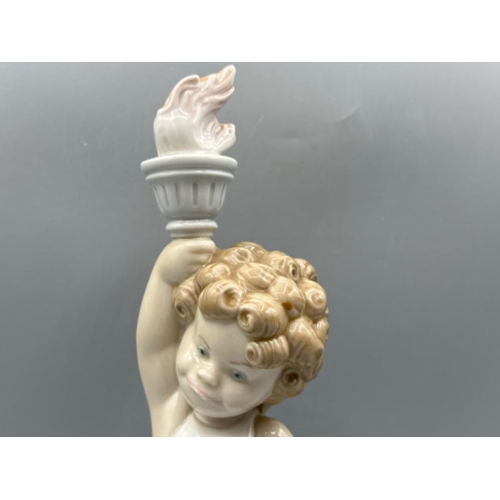 124 - Lladro figure 4968 Olympic Puppet, good condition, height 25cm