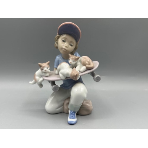 140 - Lladro “1994 Event” figure 7623 Little Riders, good condition, height 15cm