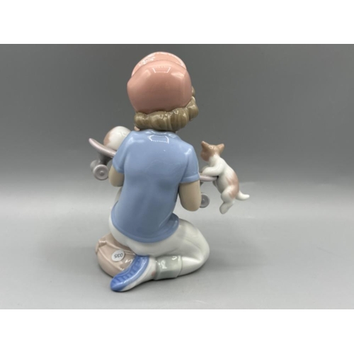 140 - Lladro “1994 Event” figure 7623 Little Riders, good condition, height 15cm