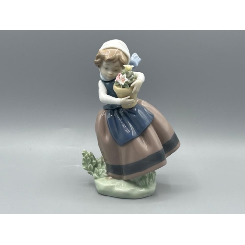 16 - Lladro 5223 ‘Spring is here’ in good condition and original box