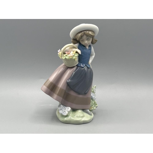 17 - Lladro 5221 ‘Sweet scent’ in good condition and original box