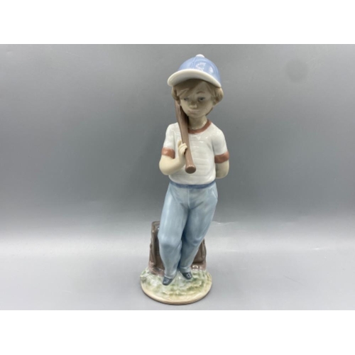 187 - Lladro figure 7610 Can I Play in good condition - height 22cm