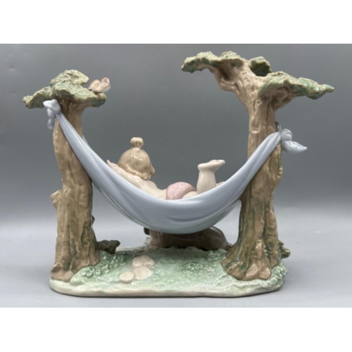 99 - Lladro figure 6853 Little Napmates, good condition, height 19.5cm, with original box