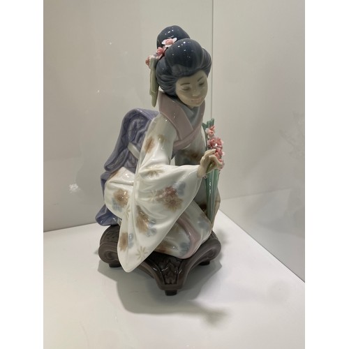 219 - Lladro figure 1450 Kyioko, good condition, Height 18cm