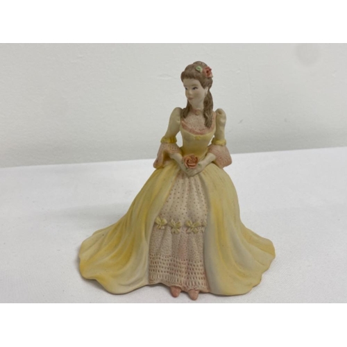 147 - 2x Royal Doulton lady figures to include HN2471 Victoria, HN2339 My love and also include 1 coalport... 