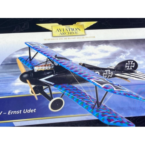 164 - Corgi Limited Edition The Aviation archive AA37803 Albatros DV Ernst Udet scale 1:48 mint