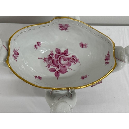 209 - PMP Porcelain “Germany” cherub centrepiece bowl - 34x29cm, Height 16.5cm