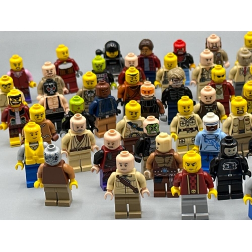 257 - Large quantity of miscellaneous Lego figures (68 in total) - mixed collections