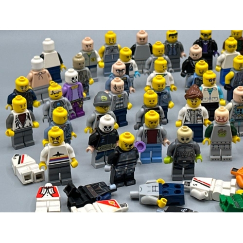 258 - Total of 57 miscellaneous Lego figures & 32 Lego bodies