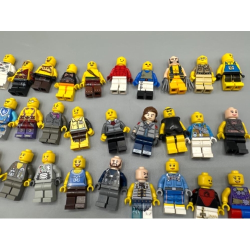 288 - 60 mixed uniforms of Lego figures plus extra body’s