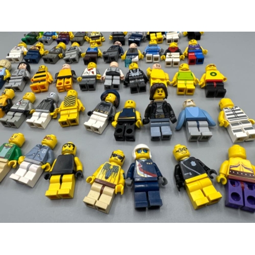 288 - 60 mixed uniforms of Lego figures plus extra body’s