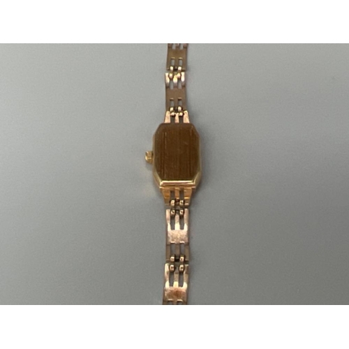 71 - 9ct gold ladies Rotary watch (9.55g)