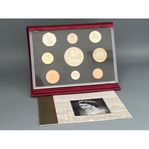 84 - UK Royal Mint proof coin collections including 2002, 2003 & 2004 all in original cases with certific... 