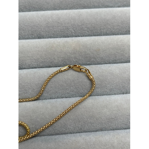 29 - 9ct Yellow Gold Chain Weighing 3.46 grams Measuring 45cm in length