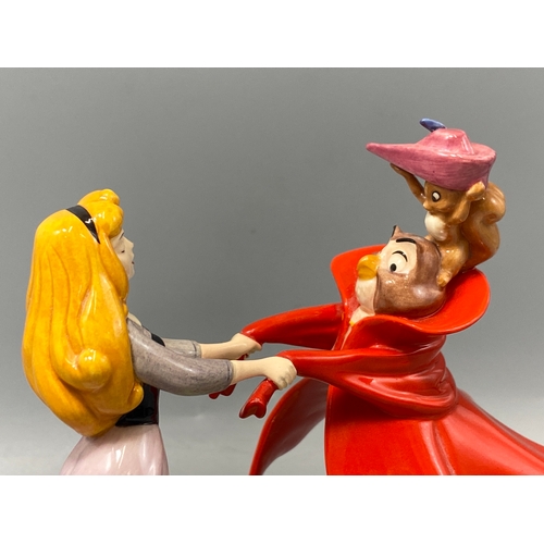 108 - Royal Doulton limited edition 93/1500 Disney showcase collection, Sleeping Beauty woodland waltz in ... 