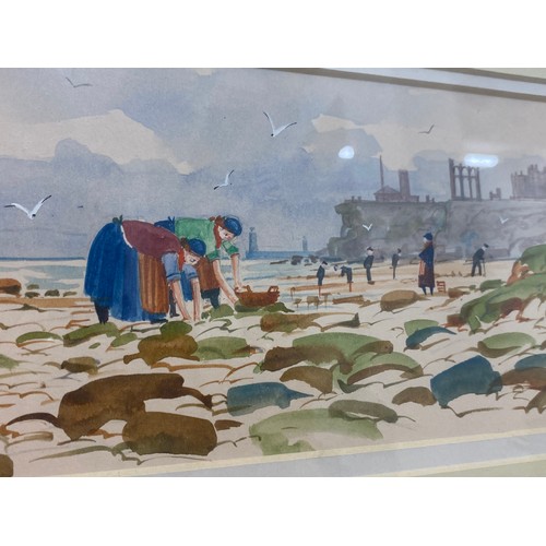 103 - Terance McArdle Watercolour of a coastal scene