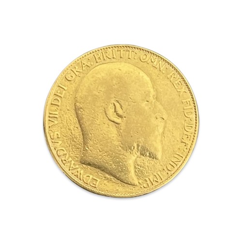 125 - 1902 UK King Edward VII £2 gold coin