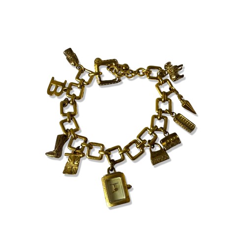 Burberry on sale charm bracelet