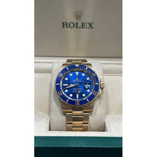 Rolex Oyster Perpetual Submariner Yellow Gold 126618LB