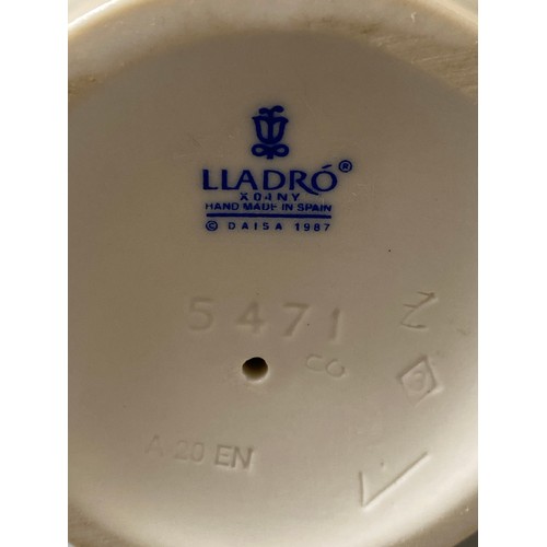 87 - Lladro 5471 Sad Sax, Good condition, comes in box